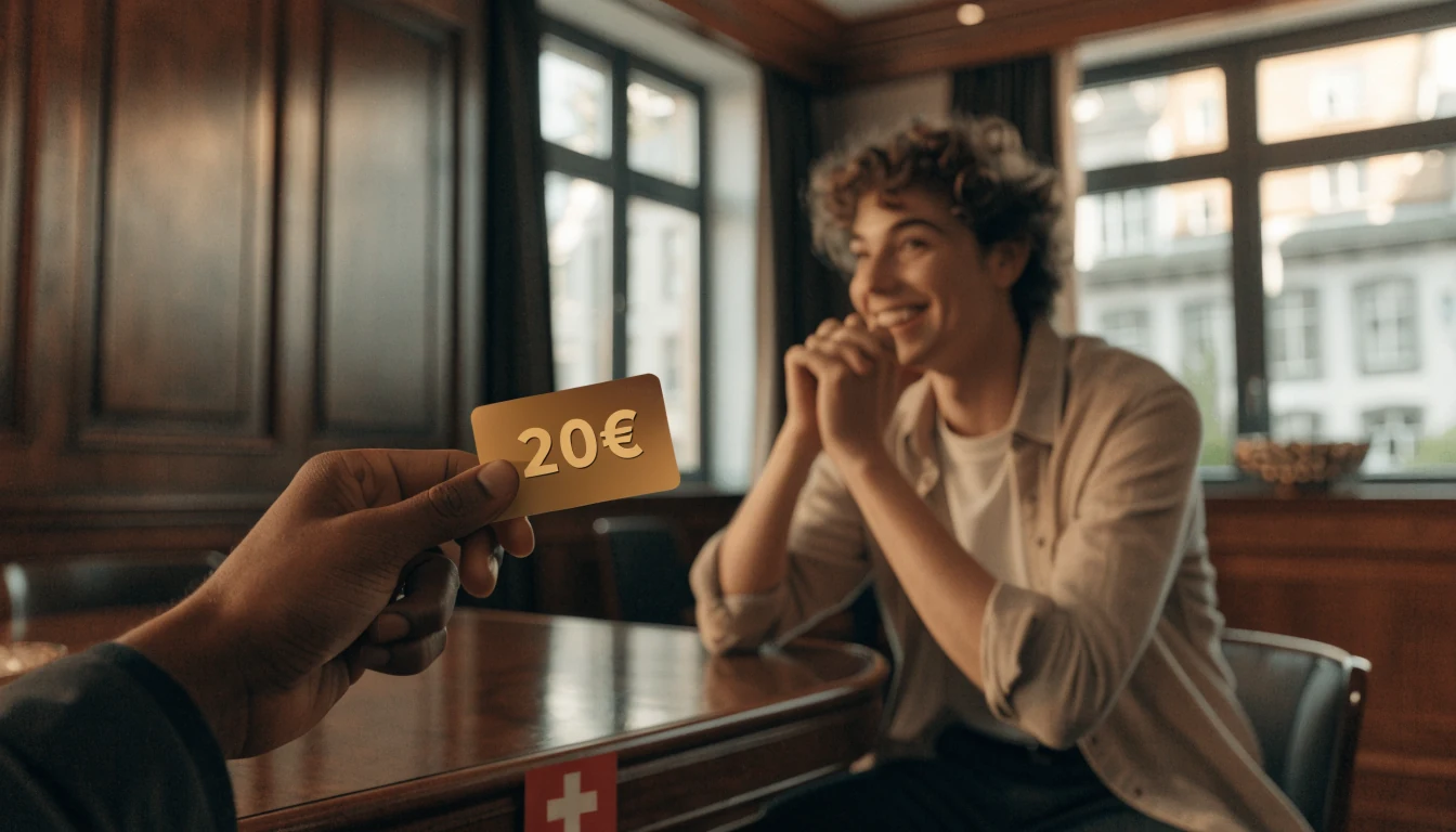 20-Euro-Bonus ohne Einzahlung im Schweizer Casino