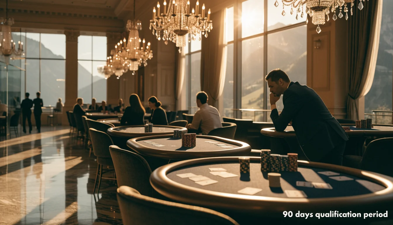 90 Tage Qualifikationszeitraum im Schweizer Casino